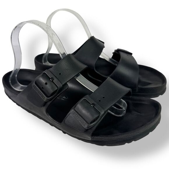 Birkenstock Arizona Essentials EVA Rubber Waterproof Slide Sandals Black 41 / 10 - Picture 2 of 13